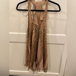 Guess by Marciano Polyester Sleeveless Blouse Full a Flouncy Size Medium
